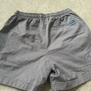 Chubbies Gray Flat Front Men Shorts